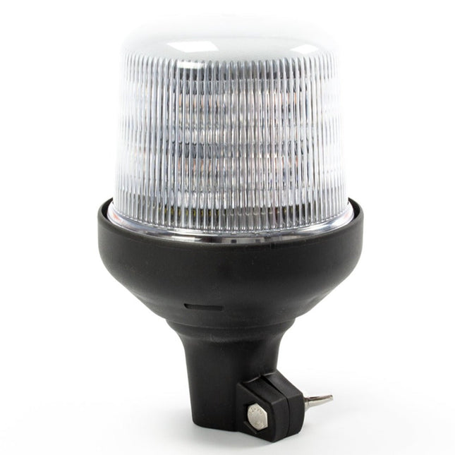 LED zwaailamp B14 DIN Opsteek | Amber - Tranparant