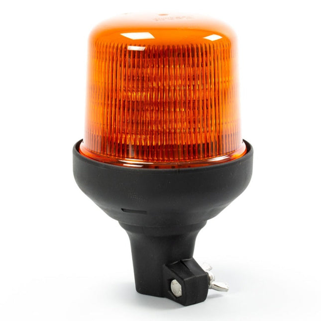 LED zwaailamp B14 DIN Opsteek | Amber