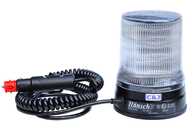 LED flitslamp Movia-SL Magneet 270km/h | Amber/Blauw