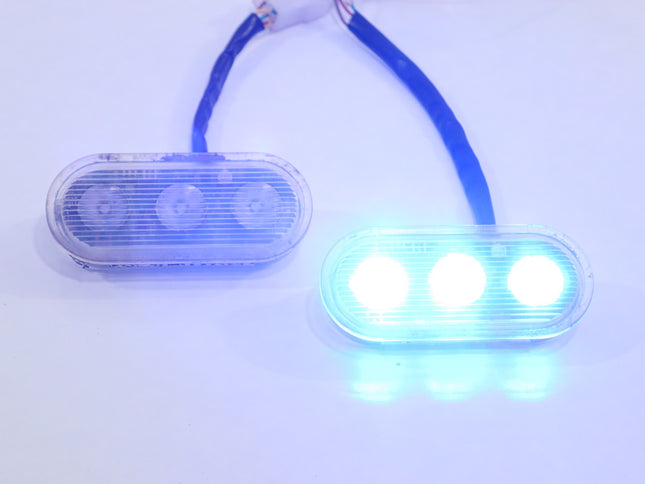 Federal Signal Microled Advance LED flitsers - BLAUW