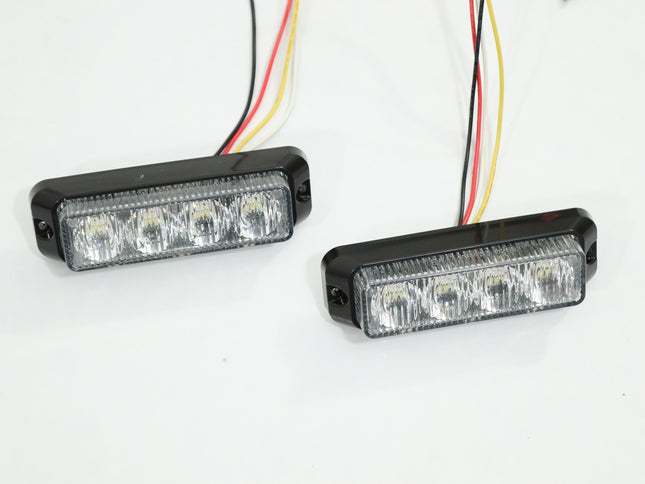 Set LED flitsers POL - Wit
