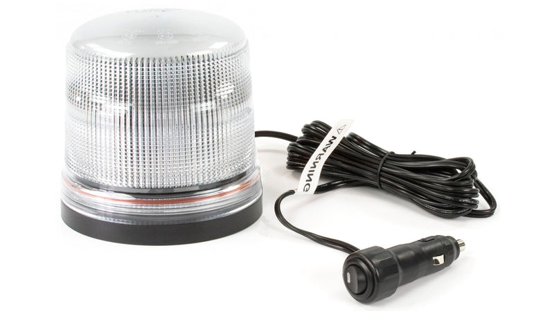 LED flitslamp B18 Magneet 250km/h | Amber - Transparant